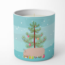 Load image into Gallery viewer, Welsh Pig Christmas 10 oz Decorative Soy Candle