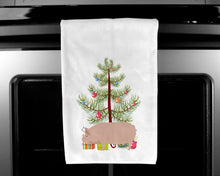Load image into Gallery viewer, Welsh Pig Christmas Kitchen Towels – Set of 2 - Decorative &amp; Absorbent Cotton | BB9304WTKT