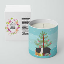 Load image into Gallery viewer, Hampshire Pig Christmas 10 oz Decorative Soy Candle