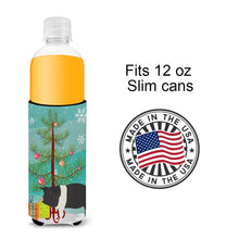 Load image into Gallery viewer, Hampshire Pig Christmas   Hugger for slim cans BB9306MUK