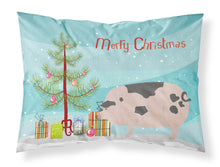 Load image into Gallery viewer, Gloucester Old Spot Pig Christmas Fabric Standard Pillowcase – Artistic Decorative Front, White Back BB9307PILLOWCASE