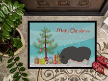 Load image into Gallery viewer, Vietnamese Pot-Bellied Pig Christmas Doormat - 18x27 Decorative Floor Mat – Indoor/Outdoor Rug with Artistic Flair BB9308MAT
