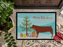 Load image into Gallery viewer, Duroc Pig Christmas Doormat - 18x27 Decorative Floor Mat – Indoor/Outdoor Rug with Artistic Flair BB9309MAT