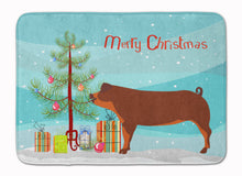 Load image into Gallery viewer, Duroc Pig Christmas Machine Washable Memory Foam Mat BB9309RUG