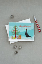 Load image into Gallery viewer, English Carrier Pigeon Christmas Greeting Cards -  Blank Note Cards – 8-Pack of Artist-Designed Cards with Envelopes
