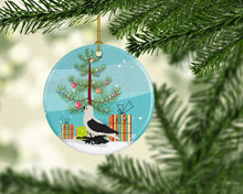 Load image into Gallery viewer, Saxon Fairy Swallow Pigeon Christmas Ornament - Round Ceramic Ornament – Artist-Designed Keepsake Decoration BB9313CO1