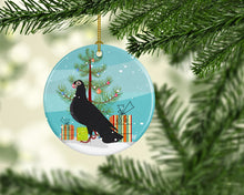 Load image into Gallery viewer, Budapest Highflyer Pigeon Christmas Ornament - Round Ceramic Ornament – Artist-Designed Keepsake Decoration BB9314CO1