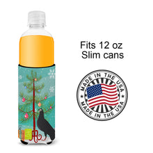 Load image into Gallery viewer, Budapest Highflyer Pigeon Christmas   Hugger for slim cans BB9314MUK