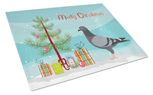 Load image into Gallery viewer, Racing Pigeon Christmas Glass Cutting Boards – Durable, Decorative Kitchen Art Large BB9318LCB