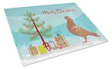 Load image into Gallery viewer, African Owl Pigeon Christmas Glass Cutting Boards – Durable, Decorative Kitchen Art Large BB9320LCB