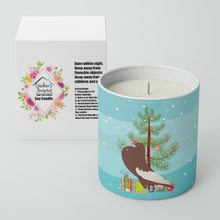 Load image into Gallery viewer, English Pouter Pigeon Christmas 10 oz Decorative Soy Candle