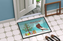Load image into Gallery viewer, English Pouter Pigeon Christmas Doormat - 18x27 Decorative Floor Mat – Indoor/Outdoor Rug with Artistic Flair BB9321MAT