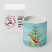 Load image into Gallery viewer, Golden Phoenix Quail Christmas 10 oz Decorative Soy Candle