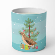 Load image into Gallery viewer, Golden Phoenix Quail Christmas 10 oz Decorative Soy Candle