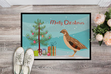 Load image into Gallery viewer, Golden Phoenix Quail Christmas Doormat - 18x27 Decorative Floor Mat – Indoor/Outdoor Rug with Artistic Flair BB9322MAT