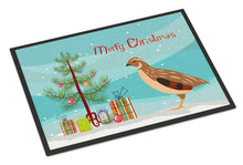 Load image into Gallery viewer, Golden Phoenix Quail Christmas Doormat - 18x27 Decorative Floor Mat – Indoor/Outdoor Rug with Artistic Flair BB9322MAT