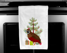 Load image into Gallery viewer, Chinese Painted or King Quail Christmas Kitchen Towels – Set of 2 - Decorative &amp; Absorbent Cotton | BB9323WTKT