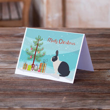 Load image into Gallery viewer, Dutch Rabbit Christmas Greeting Cards -  Blank Note Cards – 8-Pack of Artist-Designed Cards with Envelopes