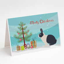 Load image into Gallery viewer, Dutch Rabbit Christmas Greeting Cards -  Blank Note Cards – 8-Pack of Artist-Designed Cards with Envelopes