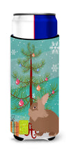 Load image into Gallery viewer, Lionhead Rabbit Christmas   Hugger for slim cans BB9327MUK
