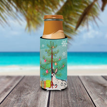 Load image into Gallery viewer, English Spot Rabbit Christmas   Hugger for slim cans BB9328MUK