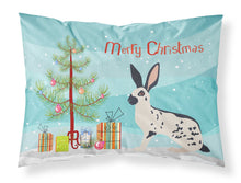 Load image into Gallery viewer, English Spot Rabbit Christmas Fabric Standard Pillowcase – Artistic Decorative Front, White Back BB9328PILLOWCASE