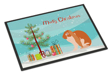 Load image into Gallery viewer, English Lop Rabbit Christmas Doormat - 24x36 Decorative Floor Mat – Indoor/Outdoor Rug with Artistic Flair BB9329JMAT