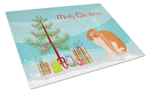 Load image into Gallery viewer, English Lop Rabbit Christmas Glass Cutting Boards – Durable, Decorative Kitchen Art Large BB9329LCB
