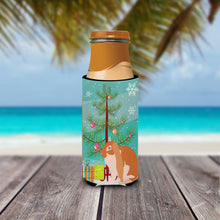 Load image into Gallery viewer, English Lop Rabbit Christmas   Hugger for slim cans BB9329MUK
