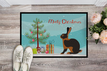 Load image into Gallery viewer, Tan Rabbit Christmas Doormat - 24x36 Decorative Floor Mat – Indoor/Outdoor Rug with Artistic Flair BB9330JMAT
