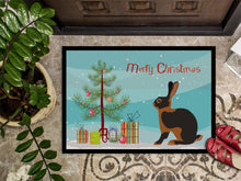 Load image into Gallery viewer, Tan Rabbit Christmas Doormat - 24x36 Decorative Floor Mat – Indoor/Outdoor Rug with Artistic Flair BB9330JMAT