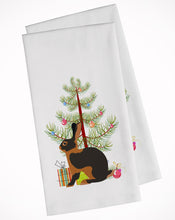 Load image into Gallery viewer, Tan Rabbit Christmas Kitchen Towels – Set of 2 - Decorative &amp; Absorbent Cotton | BB9330WTKT