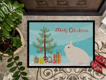 Load image into Gallery viewer, Hermelin Rabbit Christmas Doormat - 18x27 Decorative Floor Mat – Indoor/Outdoor Rug with Artistic Flair BB9331MAT