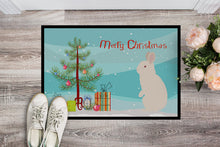 Load image into Gallery viewer, New Zealand White Rabbit Christmas Doormat - 24x36 Decorative Floor Mat – Indoor/Outdoor Rug with Artistic Flair BB9332JMAT