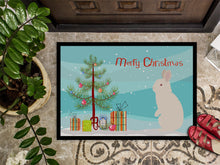 Load image into Gallery viewer, New Zealand White Rabbit Christmas Doormat - 24x36 Decorative Floor Mat – Indoor/Outdoor Rug with Artistic Flair BB9332JMAT