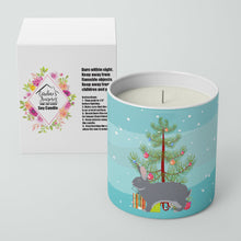 Load image into Gallery viewer, Giant Chinchilla Rabbit Christmas 10 oz Decorative Soy Candle
