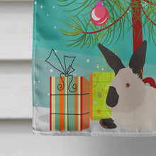 Load image into Gallery viewer, California White Rabbit Christmas Flag Canvas House Size BB9334CHF