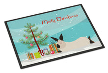 Load image into Gallery viewer, California White Rabbit Christmas Doormat - 18x27 Decorative Floor Mat – Indoor/Outdoor Rug with Artistic Flair BB9334MAT