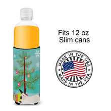 Load image into Gallery viewer, California White Rabbit Christmas   Hugger for slim cans BB9334MUK