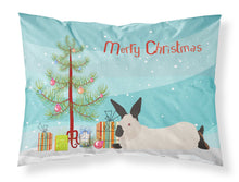 Load image into Gallery viewer, California White Rabbit Christmas Fabric Standard Pillowcase – Artistic Decorative Front, White Back BB9334PILLOWCASE
