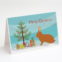 Load image into Gallery viewer, Rex Rabbit Christmas Greeting Cards -  Blank Note Cards – 8-Pack of Artist-Designed Cards with Envelopes