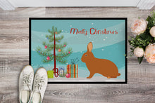 Load image into Gallery viewer, Rex Rabbit Christmas Doormat - 24x36 Decorative Floor Mat – Indoor/Outdoor Rug with Artistic Flair BB9336JMAT