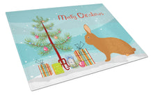 Load image into Gallery viewer, Rex Rabbit Christmas Glass Cutting Boards – Durable, Decorative Kitchen Art Large BB9336LCB
