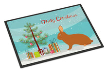 Load image into Gallery viewer, Rex Rabbit Christmas Doormat - 18x27 Decorative Floor Mat – Indoor/Outdoor Rug with Artistic Flair BB9336MAT
