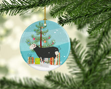 Load image into Gallery viewer, Herwick Sheep Christmas Ornament - Round Ceramic Ornament – Artist-Designed Keepsake Decoration BB9337CO1