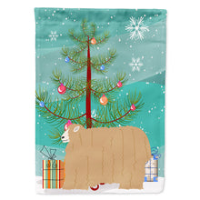 Load image into Gallery viewer, Lincoln Longwool Sheep Christmas Flag Canvas House Size BB9338CHF