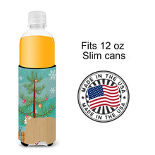 Load image into Gallery viewer, Lincoln Longwool Sheep Christmas   Hugger for slim cans BB9338MUK