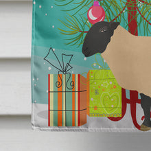 Load image into Gallery viewer, Suffolk Sheep Christmas Flag Canvas House Size BB9339CHF