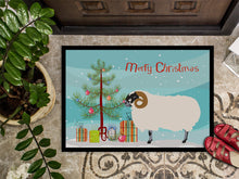 Load image into Gallery viewer, Scottish Blackface Sheep Christmas Doormat - 18x27 Decorative Floor Mat – Indoor/Outdoor Rug with Artistic Flair BB9340MAT
