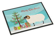Load image into Gallery viewer, Scottish Blackface Sheep Christmas Doormat - 18x27 Decorative Floor Mat – Indoor/Outdoor Rug with Artistic Flair BB9340MAT